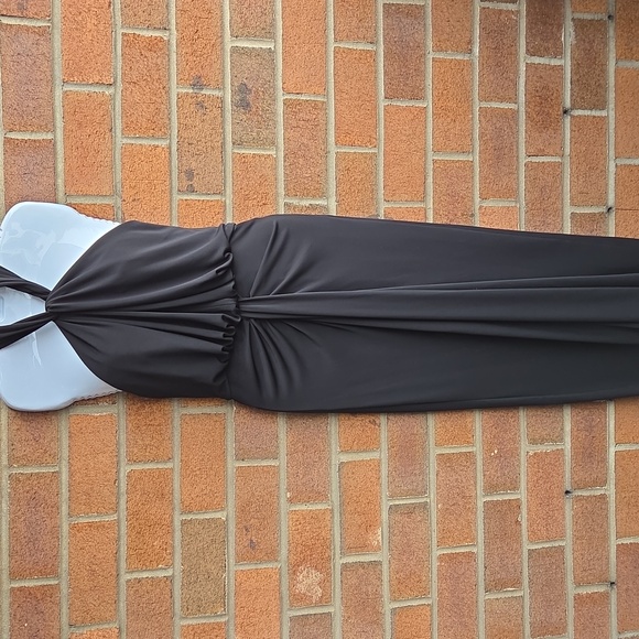 Cinq a Sept Kaily Draped Halter Maxi Dress - Picture 4 of 10